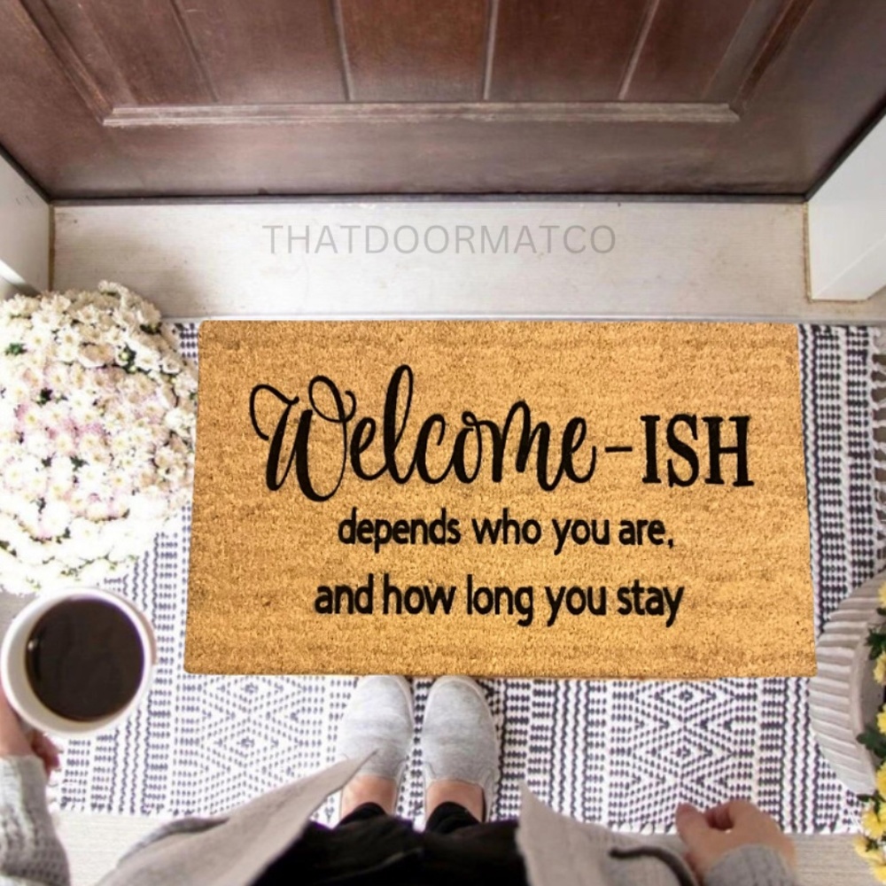 Welcome doormat